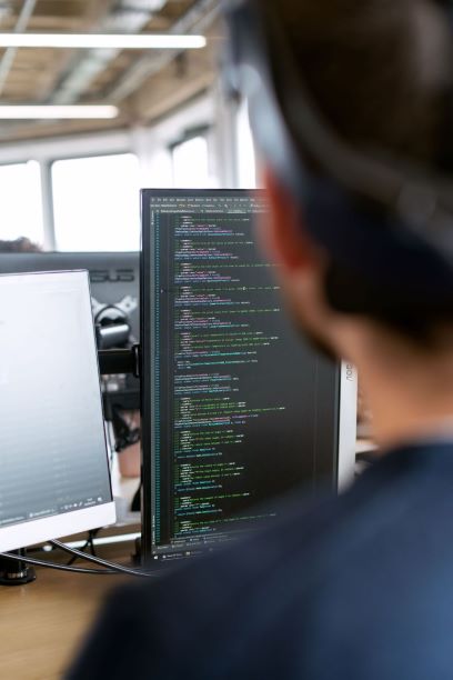 Computer with code