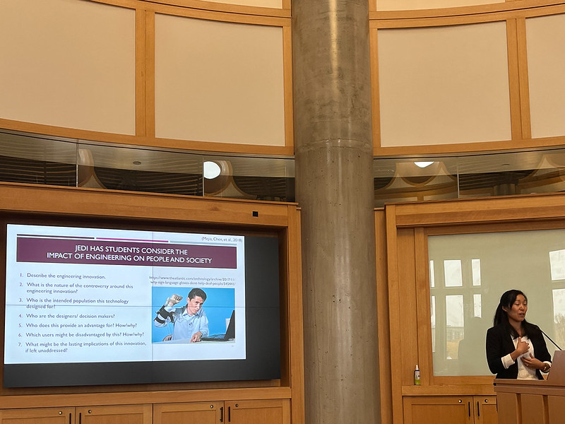 Dr. Diana Chen presenting at the Ritchie School.