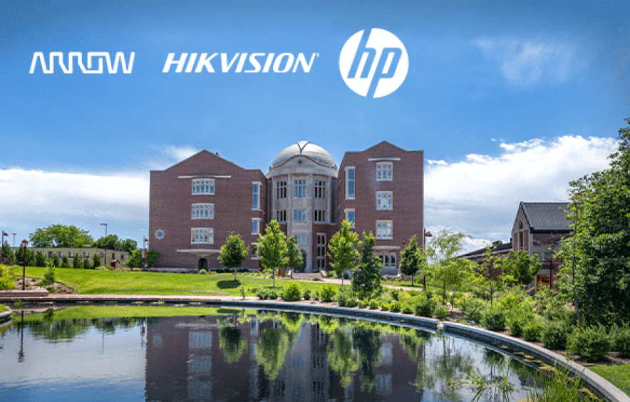 Company logos on ritchie campus