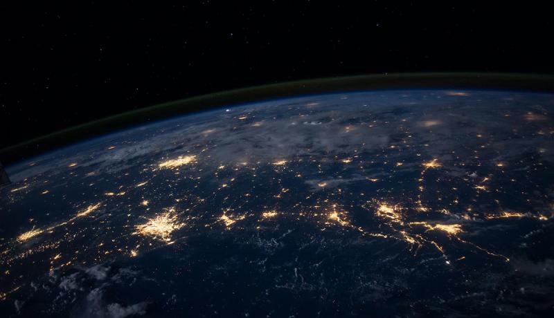 Picture of earth from space