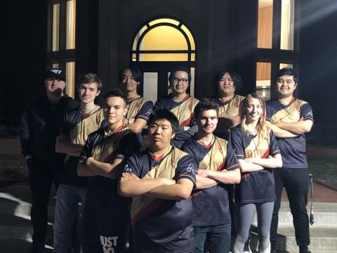 League of Legends team photo