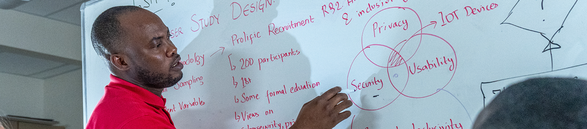 Person teaching