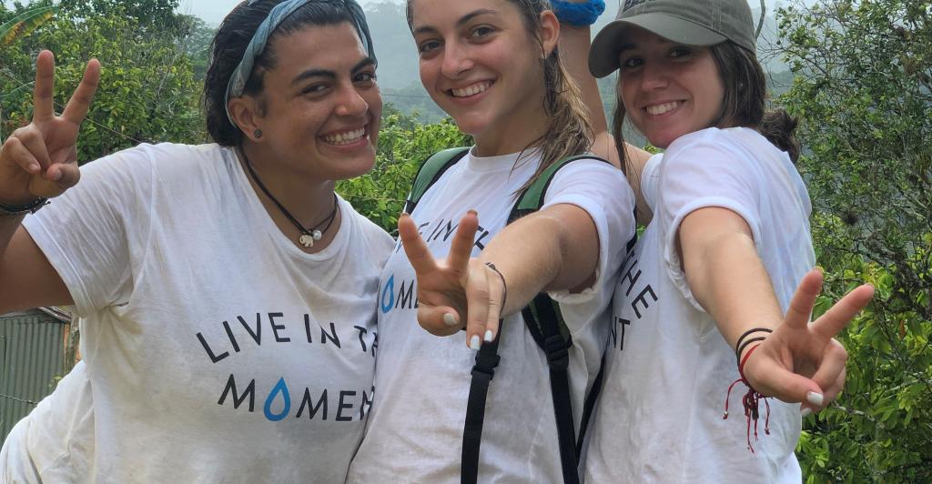 Oli Hassan and friends in the Dominican Republic